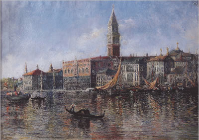 Venezia, riflessi sulla laguna