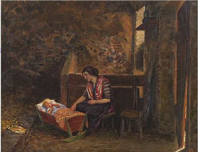 Sample artwork by Giuseppe Grassis (1870 - 1949), known for painting and sculpture - View similar artists and auction records