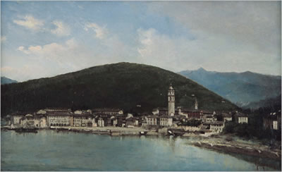 Veduta di Pallanza (Lago Maggiore)