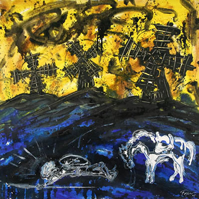 Quijote derrotado per la molino, 2005