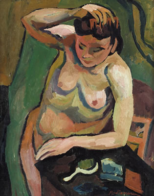 Nudo in un interno, 1943