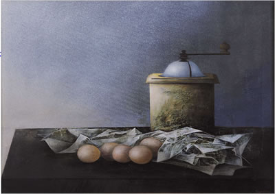 Macinino con uova, 2002 by Tiziano Bertacco - Auction record, sale price, and art valuation. Compare with similar artists and explore comparable artworks.