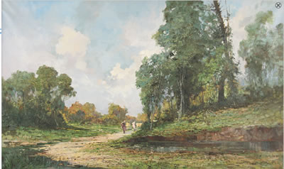 Figure nel paesaggio by Cesare Gheduzzi - Auction record, sale price, and art valuation. Compare with similar artists and explore comparable artworks.
