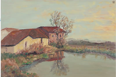 Stagno e cascina