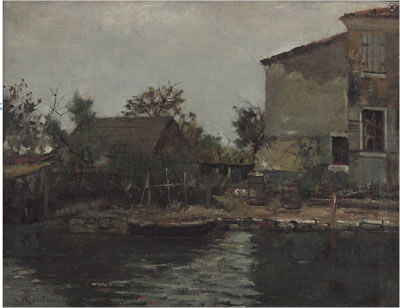 Laguna veneta, Mazzorbo by Umberto Montini - Auction record, sale price, and art valuation. Compare with similar artists and explore comparable artworks.