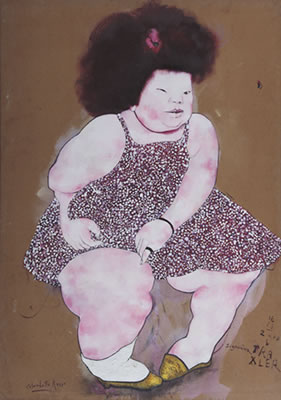 Sample artwork by Enrico Colombotto Rosso (1925 - 2013), known for painting - View similar artists and auction records