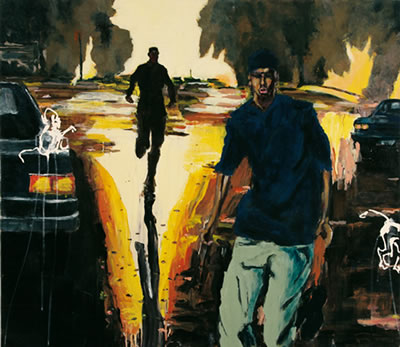 Panic flight, 2005