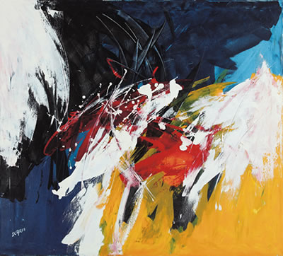 Sample artwork by Attilio Scarfi' (Born 1931), known for painting - View similar artists and auction records