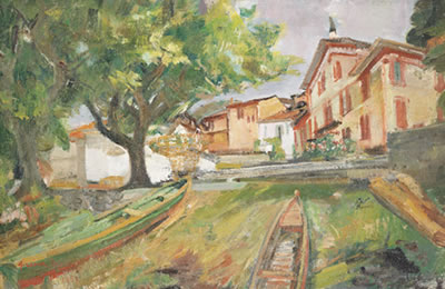 Barche sulla riva, 1951