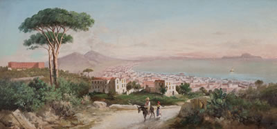 Veduta del Golfo di Napoli