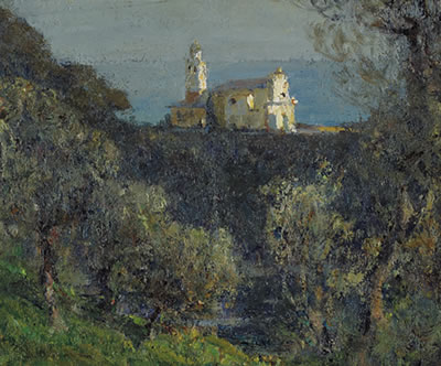Chiesetta a Varazze by Lidio Ajmone - Auction record, sale price, and art valuation. Compare with similar artists and explore comparable artworks.
