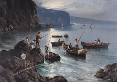 Sample artwork by Mario Galanti (1923 - 1998), known for painting - View similar artists and auction records