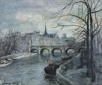 La Senna a La Cité, Parigi