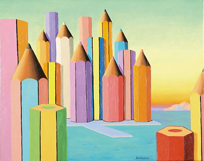 Metropoli, 2008 by Antonio Bencich - Auction record, sale price, and art valuation. Compare with similar artists and explore comparable artworks.