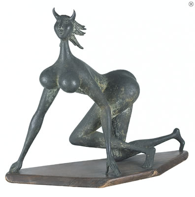 Chimera, 1958 by Marcello Mascherini - Auction record, sale price, and art valuation. Compare with similar artists and explore comparable artworks.