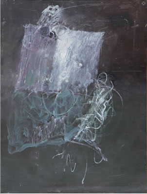 Finestra lunare con civetta, 1975