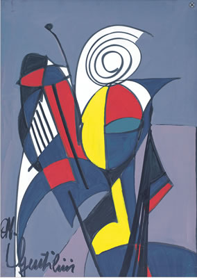 Sample artwork by Aldo Gentilini (1911 - 1982), known for painting - View similar artists and auction records