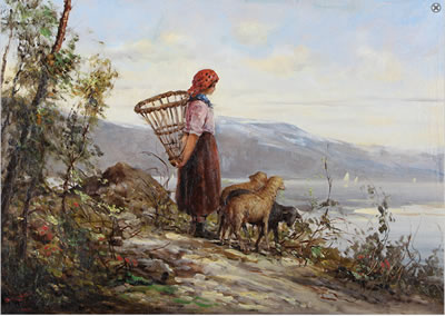 Ammirando il lago by Athos Brioschi - Auction record, sale price, and art valuation. Compare with similar artists and explore comparable artworks.
