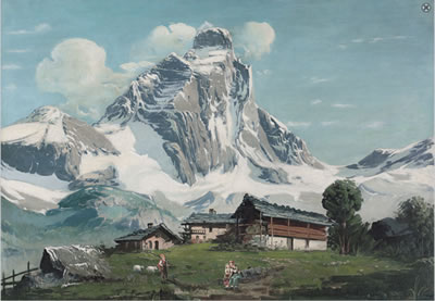 Baite montane sotto il Cervino by Carlo Casati - Auction record, sale price, and art valuation. Compare with similar artists and explore comparable artworks.