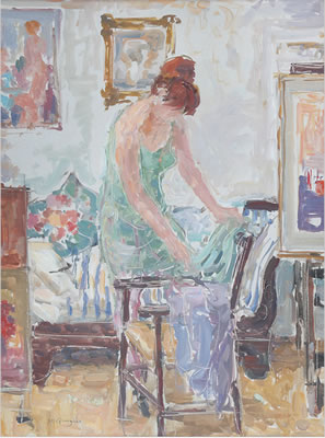 Sample artwork by Massimo Quaglino (1899 - 1982), known for painting - View similar artists and auction records