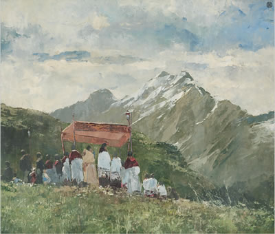 Processione in alta valle