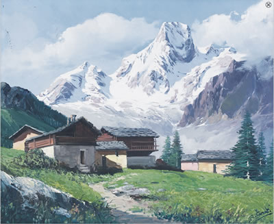 Baite montane sotto al Cervino
