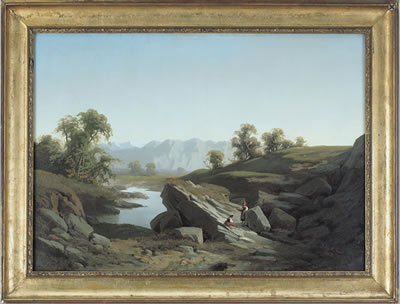 Paesaggio con figure