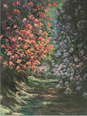 Paesaggio in fiore