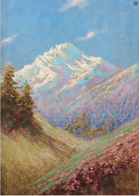 Paesaggio montano by Alfredo Beisone - Auction record, sale price, and art valuation. Compare with similar artists and explore comparable artworks.