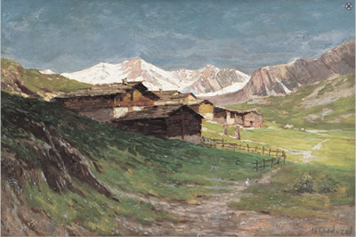 Paesaggio alpino by Ugo Gheduzzi - Auction record, sale price, and art valuation. Compare with similar artists and explore comparable artworks.