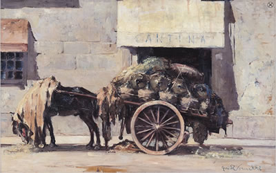 Sample artwork by Guido Somelli (Born 1881), known for painting - View similar artists and auction records