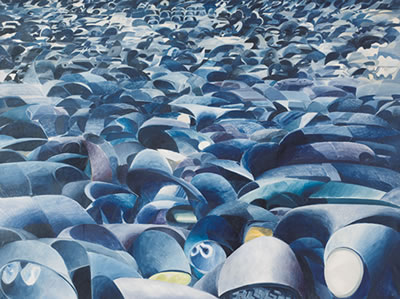 Morte per ferro, 1972 by Ennio Calabria - Auction record, sale price, and art valuation. Compare with similar artists and explore comparable artworks.