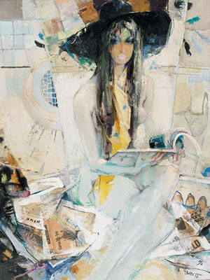 Sample artwork by Michele Baretta (1916 - 1987), known for painting - View similar artists and auction records