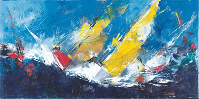 Rolex sailing by Francesco Toraldo - Auction record, sale price, and art valuation. Compare with similar artists and explore comparable artworks.
