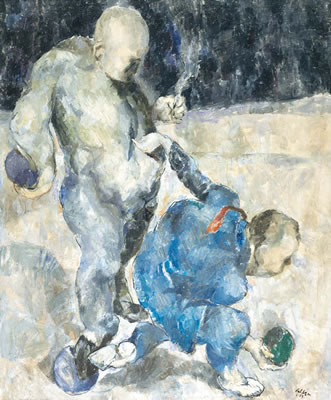 Giocatori di bocce, 1959