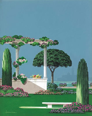 Giardino alberato by Giuseppe Lauria - Auction record, sale price, and art valuation. Compare with similar artists and explore comparable artworks.