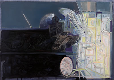 Natura morta con l'uovo di struzzo, 1984