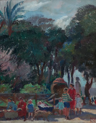 Villa Borghese, particolare