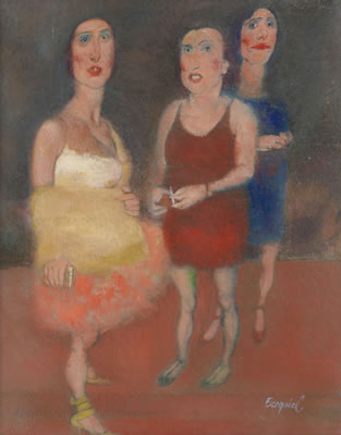 Sample artwork by Ezequiel Lopez Garcia (Born 1938), known for interiors, architectures, landscapes - View similar artists and auction records