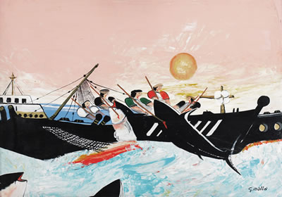 Mattanza by Gianni Matto - Auction record, sale price, and art valuation. Compare with similar artists and explore comparable artworks.