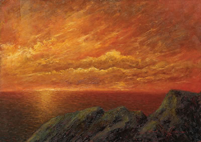 Tramonto rosso by Giovanni Boffa - Auction record, sale price, and art valuation. Compare with similar artists and explore comparable artworks.
