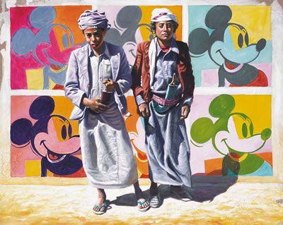 Sample artwork by Ali Hassoun (Born 1964), known for painting - View similar artists and auction records