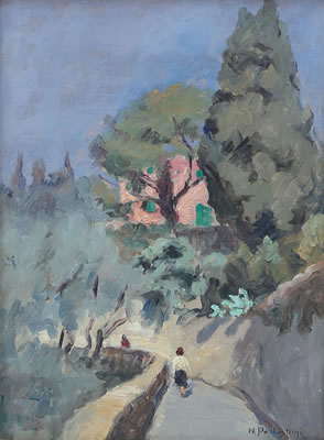 Paesaggio con figure