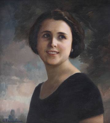 Ritratto di signora by Achille Parachini - Auction record, sale price, and art valuation. Compare with similar artists and explore comparable artworks.