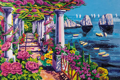 I faraglioni a Capri e luce, 2011