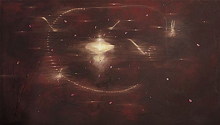 Festino celeste by Omar Galliani - Auction record, sale price, and art valuation. Compare with similar artists and explore comparable artworks.