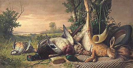 Trofeo di cacciagione nel paesaggio by Giuseppe Falchetti - Auction record, sale price, and art valuation. Compare with similar artists and explore comparable artworks.