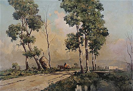 Ritorno dai campi by Ilio Giannaccini - Auction record, sale price, and art valuation. Compare with similar artists and explore comparable artworks.