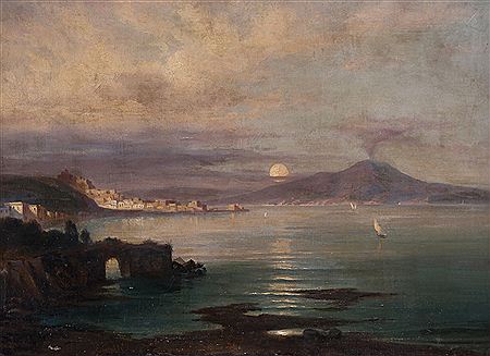 Golfo di Napoli by Eduardo Galli - Auction record, sale price, and art valuation. Compare with similar artists and explore comparable artworks.