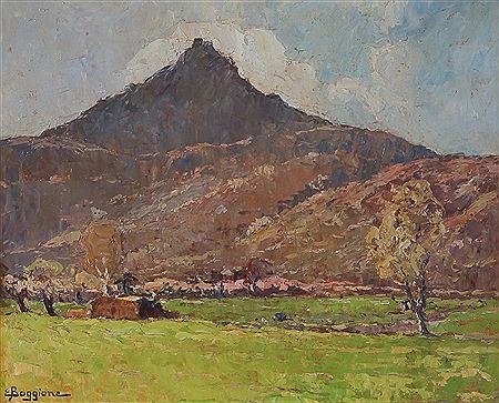 Roccasella Val di Susa Primavera by Enrico Boggione - Auction record, sale price, and art valuation. Compare with similar artists and explore comparable artworks.